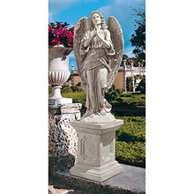 Design Toscano Grand Basilica Praying Angel Garden Statue Antique Stone