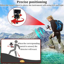 Long Range Gold Silver Gem Diamond Metal Detector for Treasure Hunting - 16M Depth, 100M Range, High Definition Screen, Ideal for Archaeology and Prospecting, Yellow