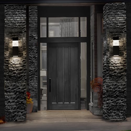 Modern Forms Monarch 24in LED Outdoor Wall Light 3000K Black