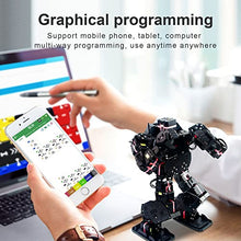 XiaoR Geek Humanoid Smart Robot Programmable RC Black