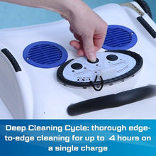 POOL BLASTER CX-1 Cordless Robotic Pool Cleaner, Automatic Vacuum for Inground and Above Ground Pools, Intelligent Wall Climbing Vac w/Strong Suction, High Capacity and Smart Scheduler