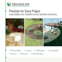 Dreamscape PRO Aluminum Landscape 120' Edging Kit, 15 Strips