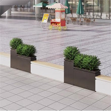 YUHUAWF Garden Bench Planter Box with Bench Seat Outdoor Combined Splicable Planter Box with Bench