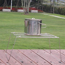 Outdoor Camping Stove Stainless Steel Roasting Racks Barbecue Grill Tool Cooking Grate