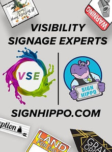 VSE | Custom UV Printed Made-To-Order Plastic Yard Signs | 24x18 inch | Upload Your Image or Artwork and Add Text | Choose from Multiple Background and Font Colors | Add on Accessories and Stakes (40)