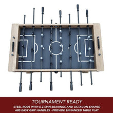 Hathaway Braxton 55-in Competition Foosball Table Barnwood