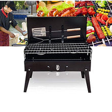 Portable Folding Barbecue Grill Outdoor Box for Bbq Smoke