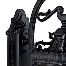 Bailey Street Home 4 Light Outdoor Wall Mount Black