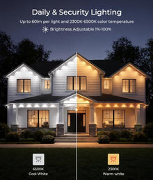 200ft Permanent Christmas Lights Outdoor Max, RGBCW 60LM Triple-LED Lights