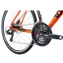 Tommaso Forza Shimano Tourney Hybrid Disc Brake Fitness Bike Orange Large