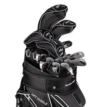 Founders Club Men's Golf Club Set with Organizer Golf Bag Black