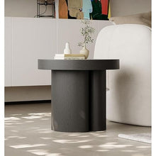 CHmrfvqtus Couch Side Table Retro Storage Table Round Small Side Living Room Creative Art Balcony