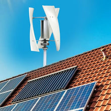 HENGJINGTR 10000W Vertical Axis Wind Turbine Generator, 12V-220V with Controller Power Generation for Solar Wind Electricity Producer Equipment,24v