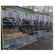 exproyzk Outdoor Vinyl Tarp Panel, Industrial Waterproof Car Wash Curtain