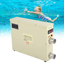 Hozee 5.5KW 220V Electric Pool Water Heater Water Heater Thermostat For Above Ground Inground Pool SPA Hot Tub Portable Pool Heater Electric Thermostat Heater Pump Swimming Pool Thermostat SPA Bath