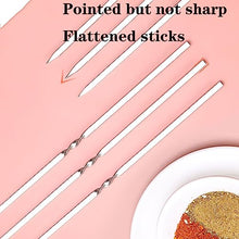 SPXTOM 30-1000 pcs Barbecue Skewer, Anti-Scald, Non-Slip, Flat Grilling Skewers, Reusable, Kitchen BBQ Pin, for Meat Shrimp Chicken Vegetable (Size : 1000)