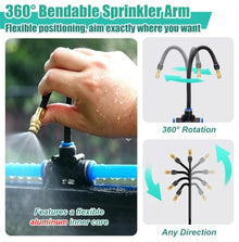 Bendable Drip Irrigation System Kit with Rust-Proof Nozzles, for Vegetable