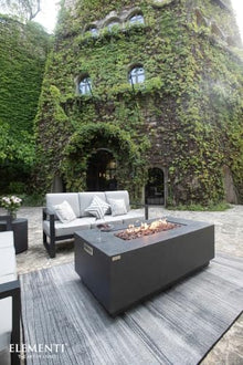 Fire Pit ELEMENTI PLUS Andes Hidden Tank, Propane Gas