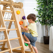 Avenlur Chestnut 8-in-1 Indoor Foldable Playset Natural Indoor