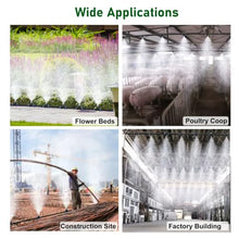Farm Cooling Spray Watering Devices, Fence Misting for Pig Duck Chicken Cow