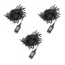 National Tree Company Meteor Shower LED Light Strings Set of 3 Black