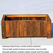 ZOCWJK Wooden Raised Garden Bed Planter Box Stand for Vegetable Planting and Flower Display Outdoor Plant Stand Storage Rack for Patio Lawn Backyard Elevated Plant Box for Garden,Colora