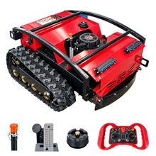 DareDevil Mower Remote Control Tracked Lawn Mower, 55° Slope Climb, 22-Inch Cutting Width, 9 HP Gas Engine, 6L Auxiliary Fuel Tank, Brushless Drive Motor