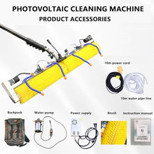 Solar Panel Cleaning Brush with 100cm Roller Brush and 4 8m Telescopic Pole Super Cleaning Power for Outdoor Washing