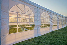 Shade Tree Tents & Carports Heavy Duty 20' x 40' Event Tent Canopy with Sidewalls White