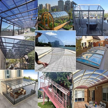 Transparent Acrylic Plastic Sheet, Easy to Cut, is Used for Outdoor Agricultural Covering(2.62 x 65.6ft)