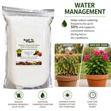Water Storing Crystal Gel Keeps Plant Healthy, Saves Water, Time & Money – Soil Vigor Water Storing Crystals for Plants, Potassium Polyacrylate, Fine Granules 20-100 Mesh, Lasts Up to 7 Years (45 lb)