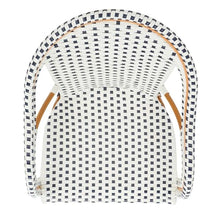 SAFAVIEH Outdoor California Patio Dining Chair Set of 2, 18" PAT7531D-SET2