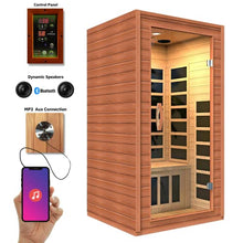 Dynamic Saunas Avila DYN-6103-01 Elite Ultra Low EMF FAR Infrared Sauna