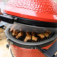 Kamado Joe Classic Joe III 18-Inch Charcoal Grill & Smoker Blaze Red