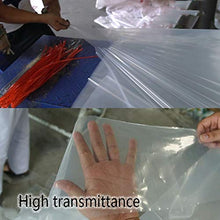 Whryspa Greenhouse Polyethylene Film 9 Meters Wide (29.5 Feet) 2-50 Meters Long Transparent Plastic Film,9x12m