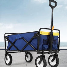 Folding Trolley Garden Supplies Outdoor Garden Carts Camping Folding Carts with Wheels Portable Grocery Shopping Cart