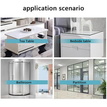 Rectangle 8mm Thick Tempered Edge Polish Touch Corners Glass Table Top, Clear Rectangle Tempered Glass Table Top, Rectangle Glass Dining Table Top, Tempered Glass Cover Sheet ( Size : 100x60cm )