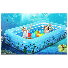 Inflatable Pool Oversize Family Interaction Summer Water Party Swimming Pool for Kids Adults Swimming Pools for Garden Backyard Outdoor Summer Backyard Water Par