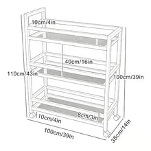 3-Tier Metal Plant Stand Small Counter Top Organizer For Bathroom Decor