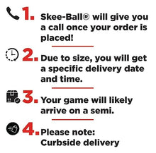 Skee-Ball Arcade Table Machine Game - Premium Nostalgic Family Fun (Coal)