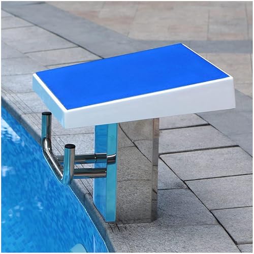 Eastnmythet Heavy Duty Pool Diving Boards, Professional Non-Slip Swimming Pool Diving Platform with Stainless Steel Base for Competition & Home B