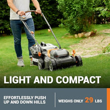 WORX Cordless Lawn Mower, 40V 14" 2-in-1 Grass Mower for 1/8 Acre, WG779