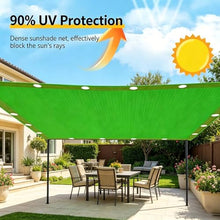 LJTGFHP 90% Sun Shade Cloth with Grommets, 30 x 40 ft Pergola Shade Cover, Balcony Privacy Screen, Mesh Tarp Sun Screen for Patio, Outdoor, Garden, Backyard