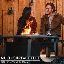 Solo Stove 52.6" Fire Pit Surround | Protective Barrier & Outdoor Tabletop