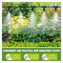 ASDJKL Garden Supplies Adjustable 1/4" Irrigation Misting Dripper 360degree Sprinkler Drip Watering Tool 4/7mm Hose Garden Yard Nozzle(50 PCS)