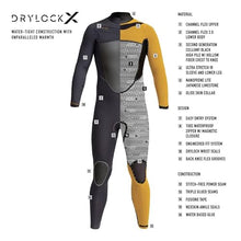 XCEL Men's Drylock X 3/2mm Fullsuit Black '21