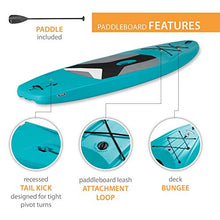 Lifetime Horizon 100 Hardshell Stand-Up Paddleboard Teal