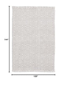 Dash & Albert Annabelle Indoor/Outdoor Area Rug 9' x 12' Grey