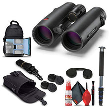 Leica 8x42 Noctivid Binoculars Black with Backpack, Monopod, Cleaning Set, Cap Keepers, Neck Strap