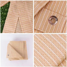 HUJZJY Shade Fabric Sun Shade Cloth 33x66ft, Shade Cloth Garden Awning, Sunblock Shade Cloth, Durable, Sun Shade with Grommets Sun-Block Mesh Shade for Pergola Cover Canopy